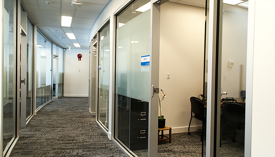 Study nooks in the academic enrichment centre.