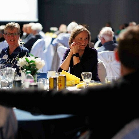 Attendees of King's 45th Anniversary Harvest Banquet