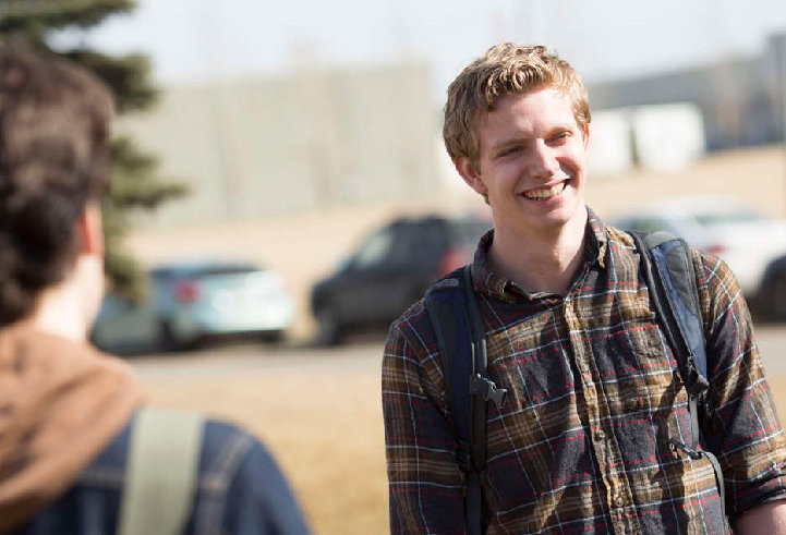 Student Ambassador on campus
