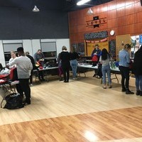 Students getting into the Christmas spirit of giving