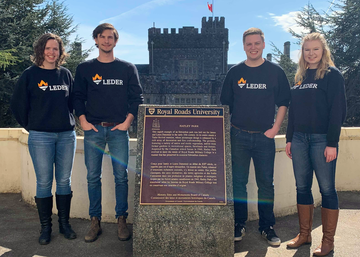 From left to right: Anna Lodewyk, Marshall Ogden, Daniel Van Heyst, Megan Apperloo