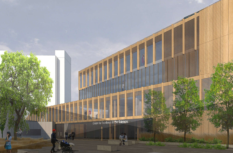 Design for the Centre For Excellence in the Sciences