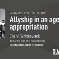 Allyship in an age of appropriation Public Lecture