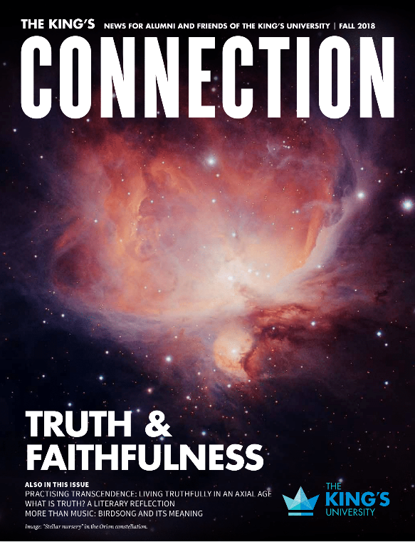 The Connection magazine is King's flagship communication piece.