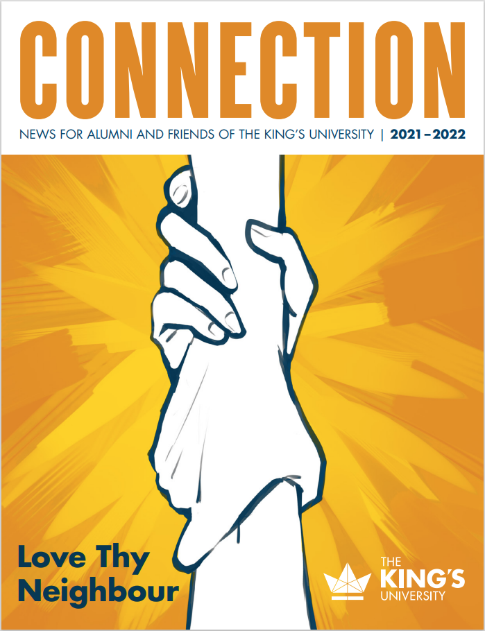 Connection Cover, King's University Magazine