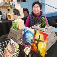 Graduate Art Show Features Abstract Expressionism