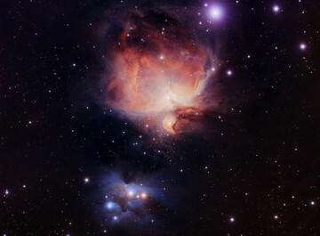 "Stellar nursery" in the Orion constellation.