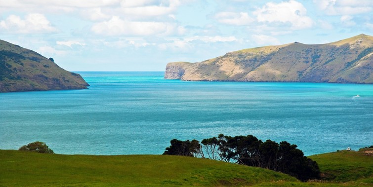 By Phillip Capper from Wellington, New Zealand - Akaroa Harbour entrance, Canterbury, New Zealand, 22nd. Nov. 2010, CC BY 2.0, https://commons.wikimedia.org/w/index.php?curid=18430509