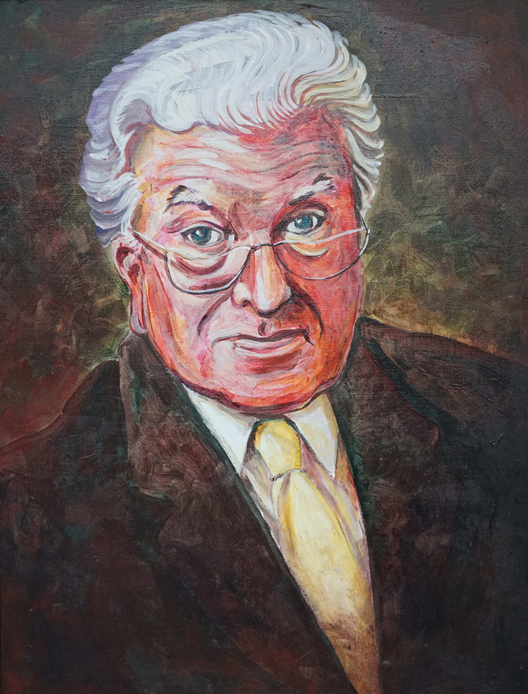 "Portrait of Dr. Nicolas B. Knoppers" by Daniel vanHeyst