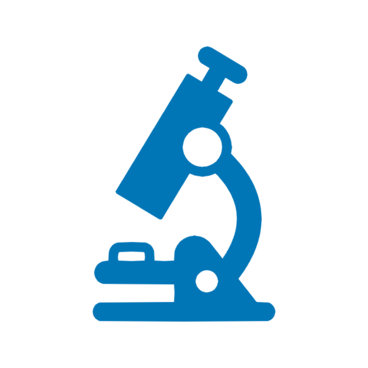 Clip art of microscope for Science Camps at King's