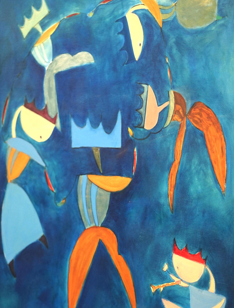 "The King's Players I (Music)" by Linda Ruiter-Koopmans